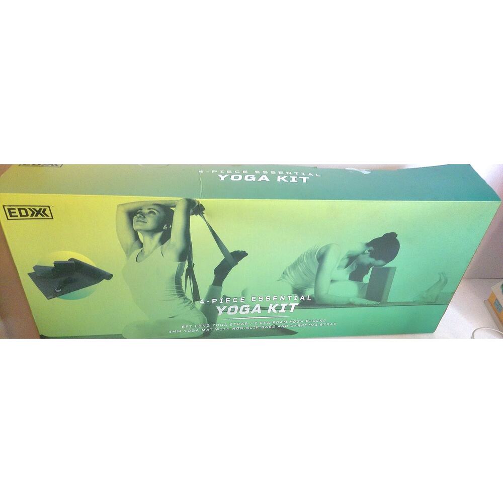 EDX 4 Piece Essential Yoga Kit New